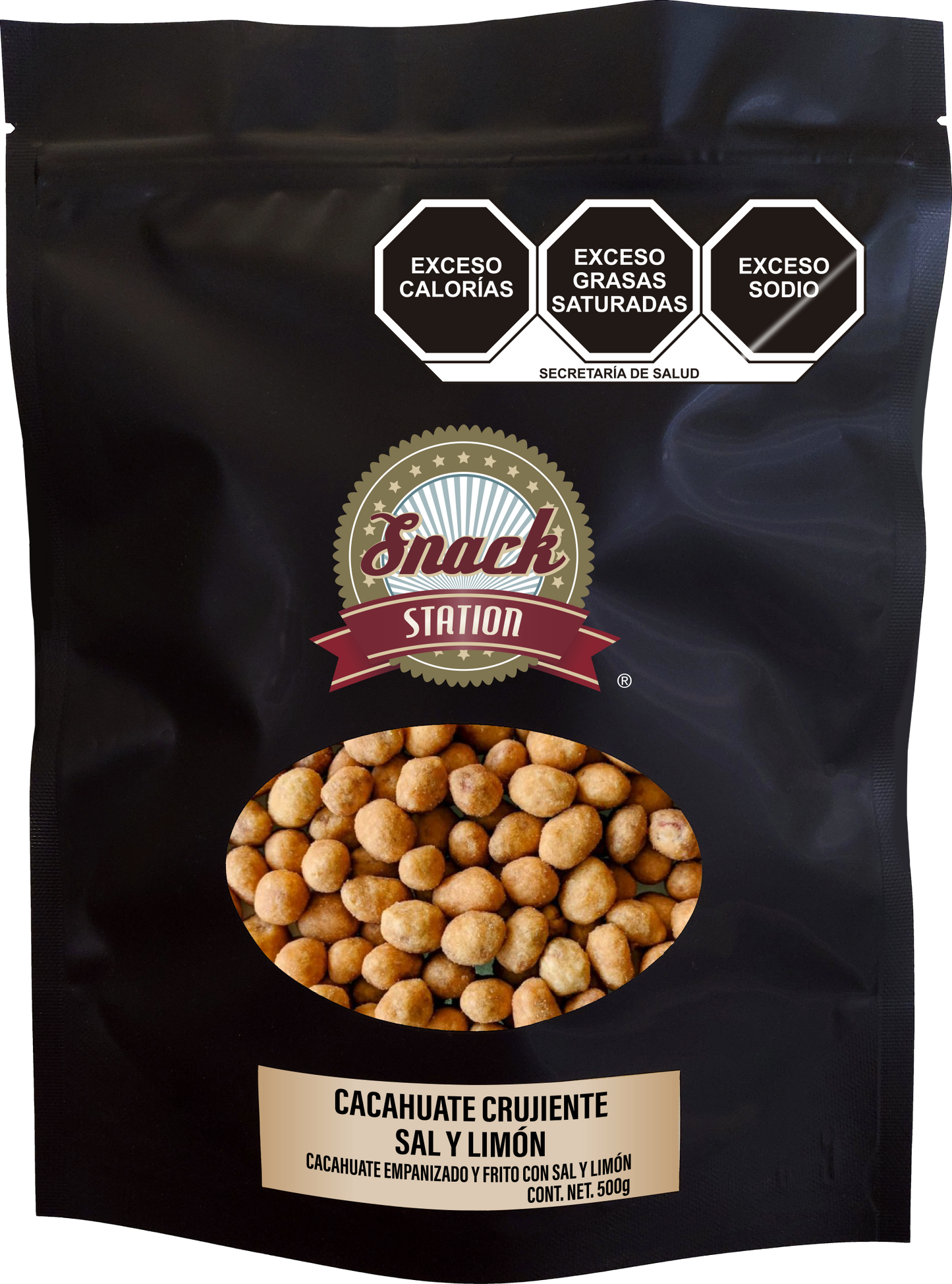 CACAHUATE JAPONÉS SAL Y LIMÓN