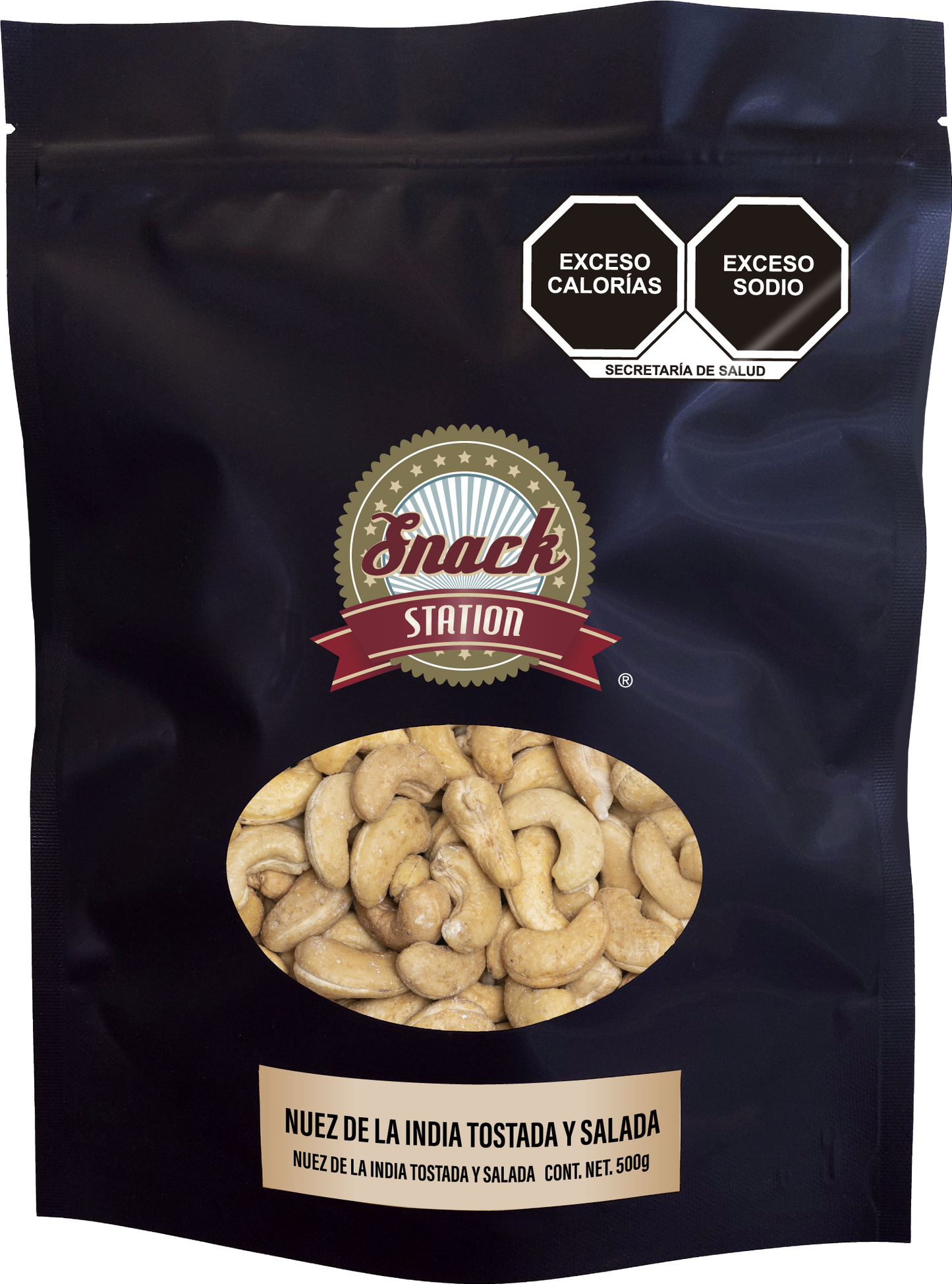 NUEZ DE LA INDIA TOSTADA Y SALADA
